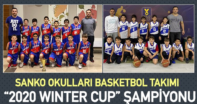 SANKO Okulları Basketbol Takımından büyük başarı