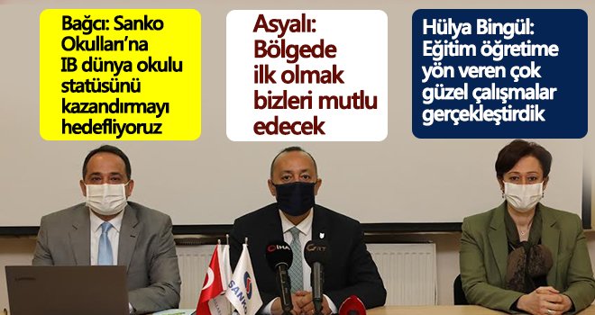 SANKO Okulları, İlk Yıllar Programı aday okulu olma yolunda