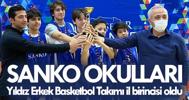 SANKO Okulları namağlup şampiyon oldu