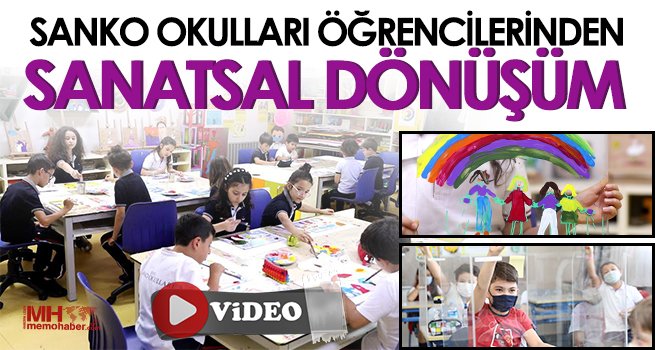 Sanko Okulları Öğrencilerinden Sanatsal Dönüşüm