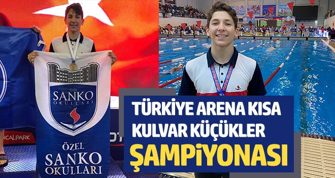 SANKO Okulları Öğrencisi Ali Emre Simitçi Türkiye Üçüncüsü oldu