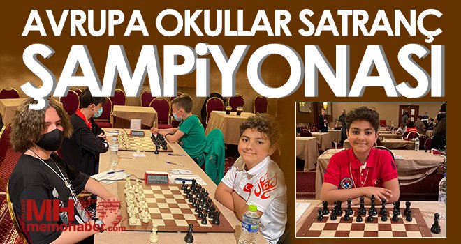 SANKO Okulları Öğrencisi Kutay Sakmak Avrupa beşincisi oldu