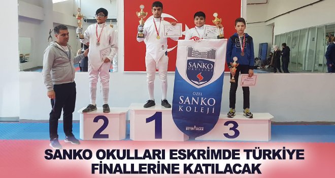 SANKO Okulları sporcularından büyük başarı