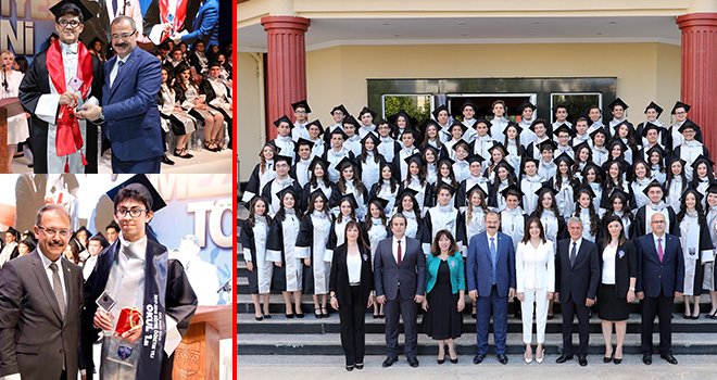 Sanko Okulları'nda mezuniyet coşkusu