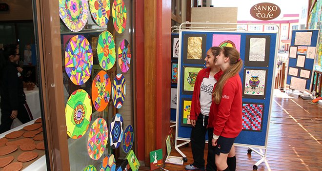 Sanko okullarında sanata yolculuk