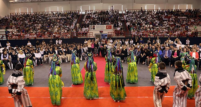 Sanko okullarında ulusal egemenlik bayramı coşkusu