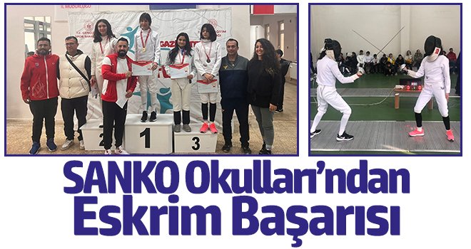 SANKO Okulları’ndan eskrim başarısı