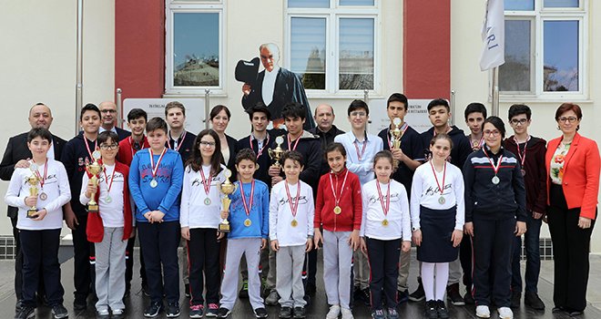 Sanko Okullarından satrançta büyük başarı