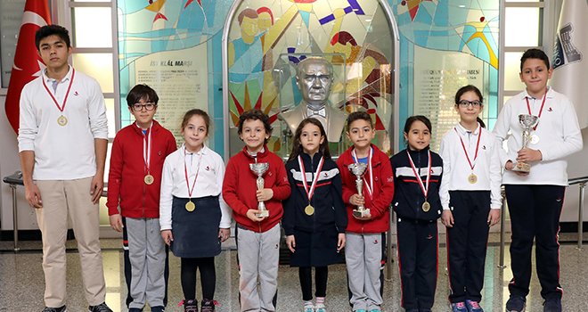 SANKO okullarının satranç başarısı