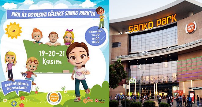 SANKO Park AVM, ara tatili eğlenceli hale getiriyor