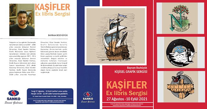 SANKO Sanat Galerisi’nde Eks Libris Sergisi
