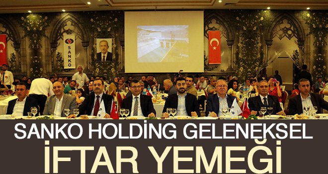 Sanko Tekstil çalışanları iftarda...