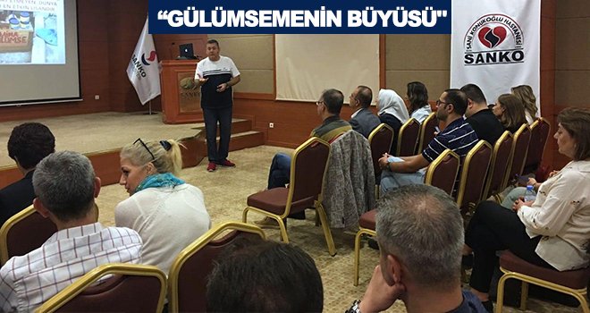 SANKO Üniversitesi Hastanesi'nde gülümseme eğitimi