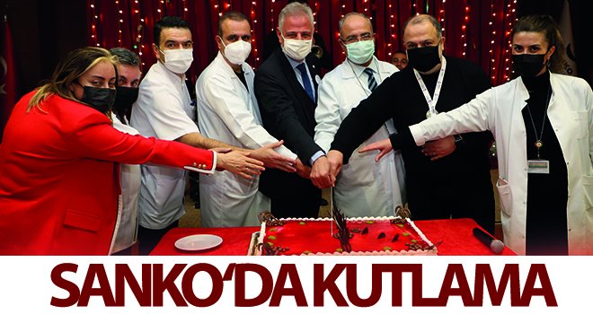 SANKO Üniversitesi Hastanesinde yeni yıl etkinliği.....