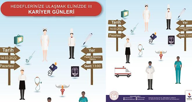 SANKO Üniversitesi Pazarcık’ta kariyer günü düzenliyor