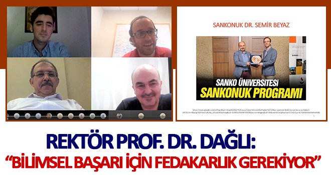 Sanko Üniversitesi sanal konferanslara devam ediyor...