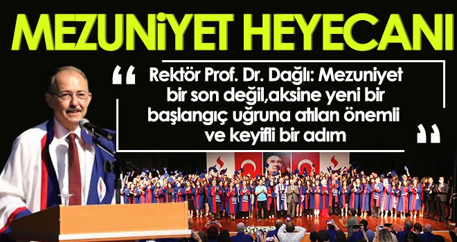 SANKO Üniversitesi SHMYO’da ilk mezuniyet heyecanı