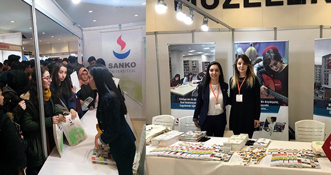 SANKO Üniversitesi standına yoğun ilgi