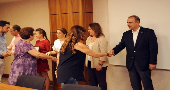 Sanko Üniversitesi’nde akademik ve idari personel bayramlaştı