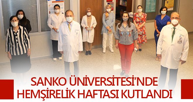 Sanko Üniversitesi’nde Hemşirelik Haftası kutlandı