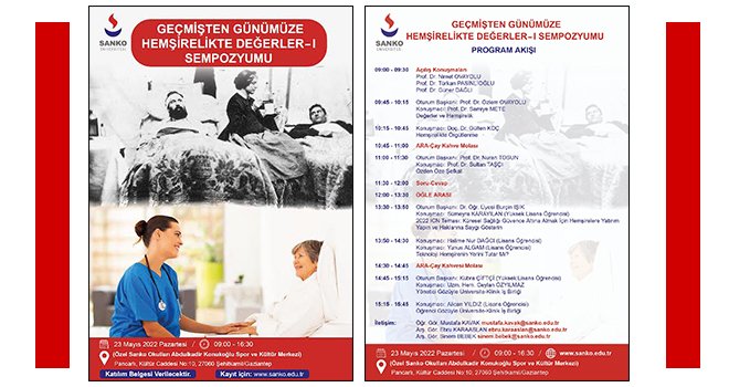 SANKO Üniversitesi’nde hemşirelik sempozyumu