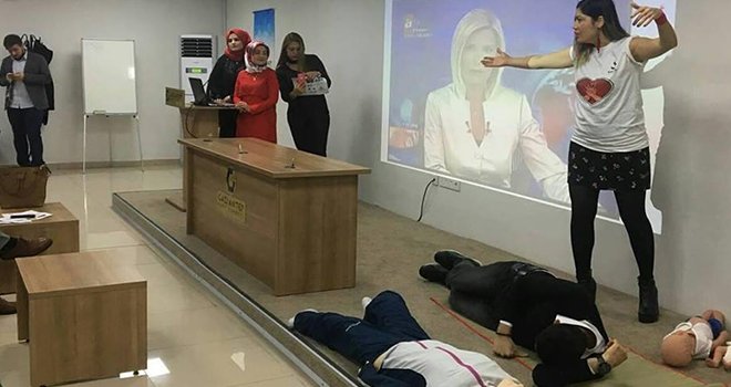 SANKO Üniversitesi'nden ilk yardım eğitimi