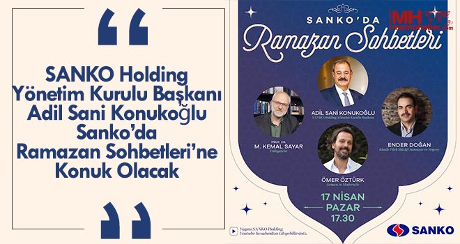 SANKO’da Ramazan Sohbetleri
