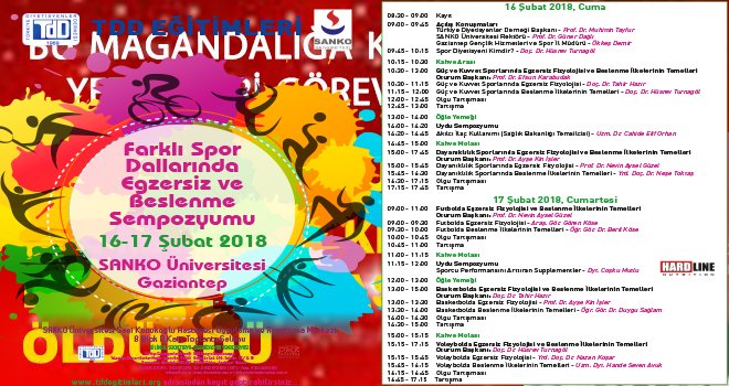 Sanko'dan “Farklı Spor Dallarında Egzersiz ve Beslenme Sempozyumu”