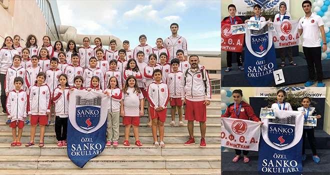 Sankolu Yüzücüler Yunanistan'dan 29 Madalya ile döndü