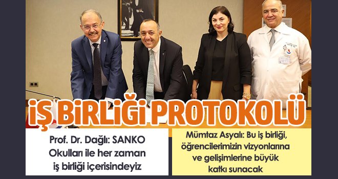 SANKO'nun eğitim kurumları arasında iş birliği protokolü