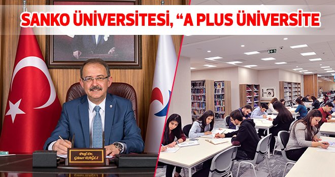 Sanko'ya iki farklı konuda A Plus Üniversite belgesi