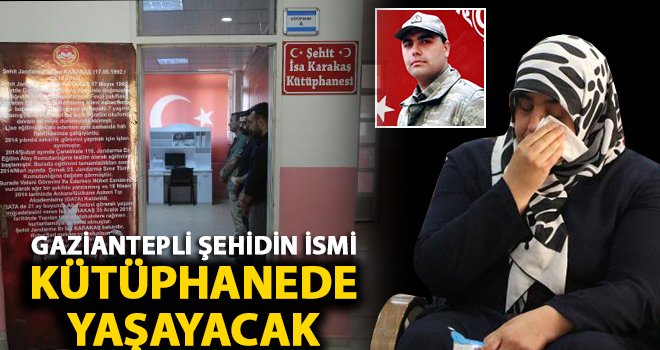 Şehidin annesi Karakaş, duygulu anlar yaşadı