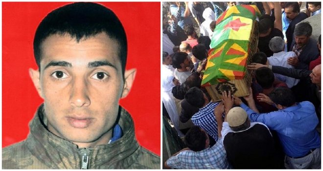 ŞEHİT İLE PKK'LI AYNI MEZARLIĞA DEFNEDİLDİ