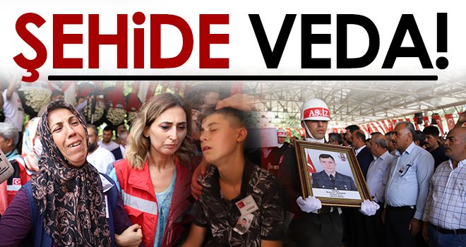 Şehit Mahsun Şimşek gözyaşlarıyla uğurlandı