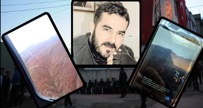 Şehit polis düşen helikopterden canlı yayın yapmış