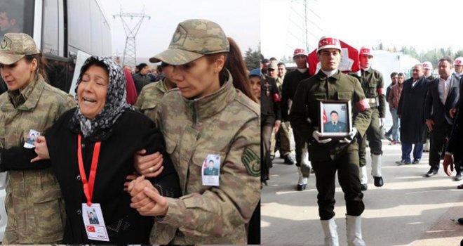 Şehit Uzman Çavuş Özel, Gaziantep'te toprağa verildi