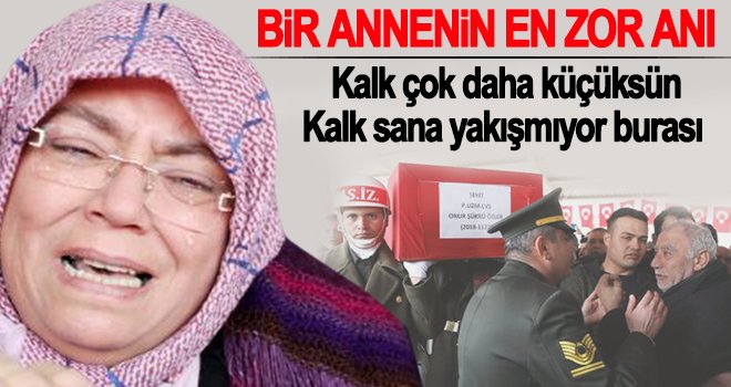 Şehit Uzman Özler, gözyaşlarıyla son yolculuğuna uğurlandı 