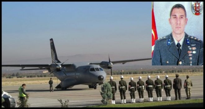 Şehit yüzbaşının cenazesi, Gaziantep'ten Ankara'ya gönderildi