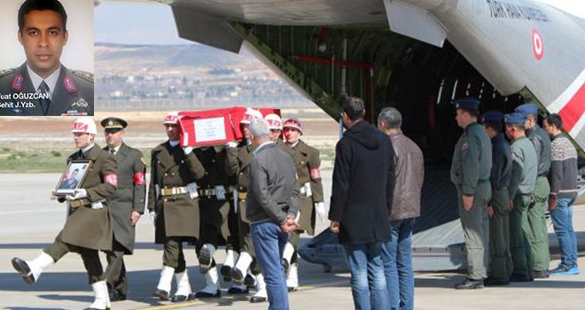 Şehit Yüzbaşı'nın cenazesi Gaziantep'te