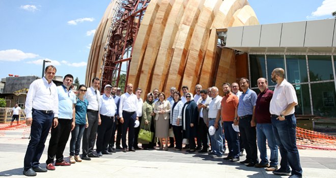 Şehitkamil Belediye Meclis Üyeleri Büyükşehir’in Projelerini Gezdi