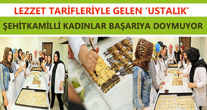 Şehitkamil Kadınları Başarıya Doymuyor