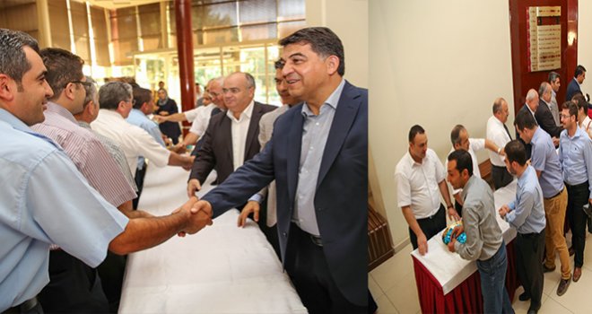 Şehitkamil'de personele erken bayram