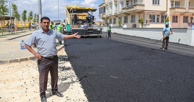 Şehitkamil’de Açılan Yollar Asfaltlanıyor