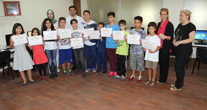 Şehitkamil’de, başarılı öğrencilere sertifika töreni yapıldı