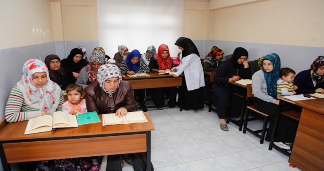 Şehitkamil'de Kuran-ı Kerim kurslarına ilgi