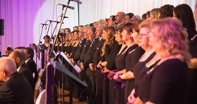 Şehitkamil'de öğretmenler günü konserine büyük ilgi