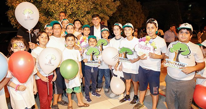 Şehitkamil'de parklar sportmen çocukları ağırlıyor 