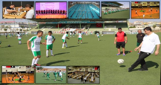 Şehitkamil'de spor okullarından 70 bin vatandaş yararlandı