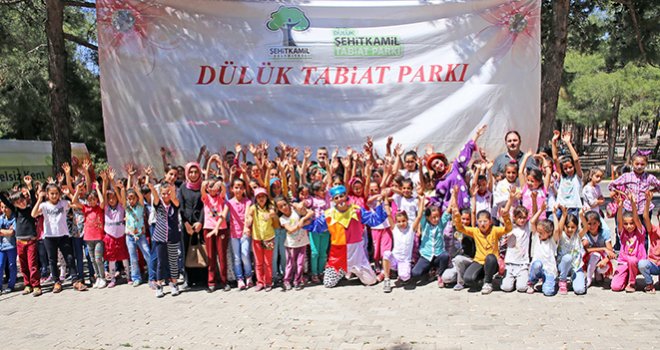 Şehitkamil’deki Öğrenciler Piknikte Stres Attı