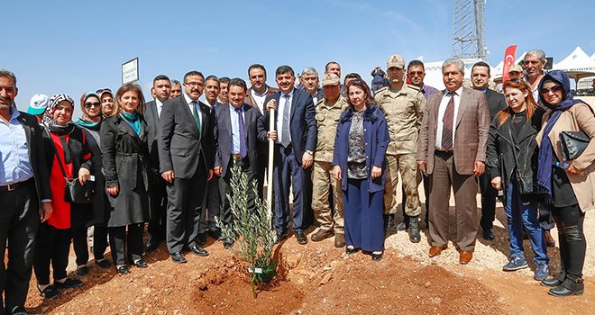 Şehitkamil'deki ormanlara yeni bir orman eklendi 